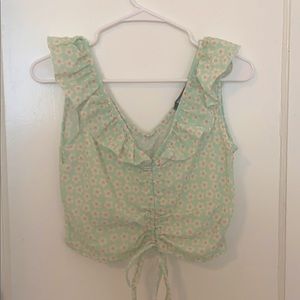 Brand New Never Worn Missguided Cropped Tank Top